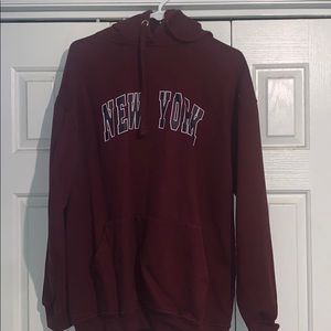 large new york hoodie